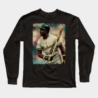 Barry Bonds in Pittsburgh Pirates Long Sleeve T-Shirt